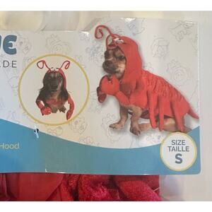 New Pet Krewe Lobster Pet Costume For Dogs & Cats Small, Red Halloween Costume